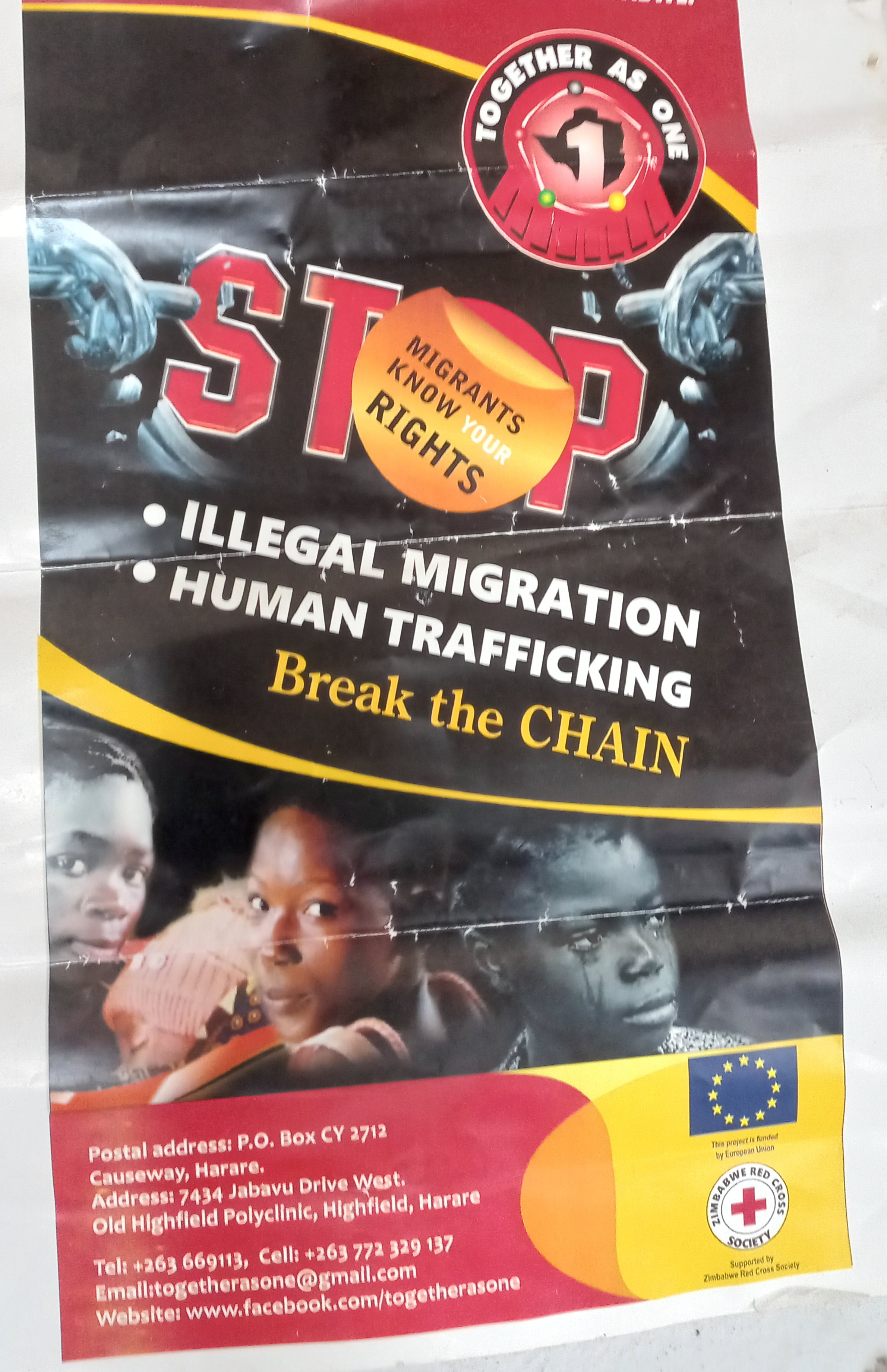 Human Trafficking Poster